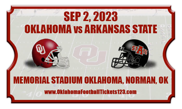 2023 Oklahoma Vs Arkansas State